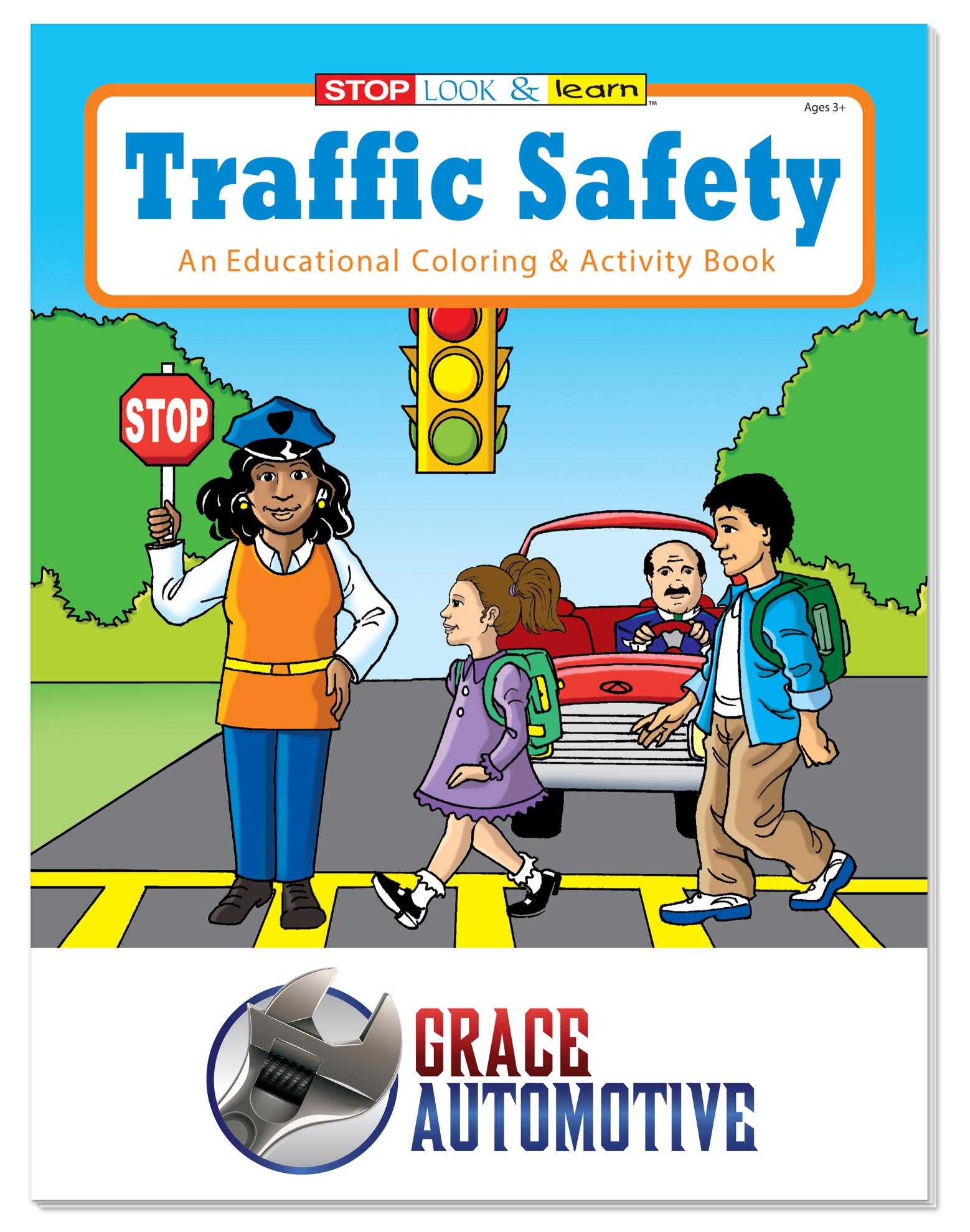 Coloring Book: Traffic Safety 1