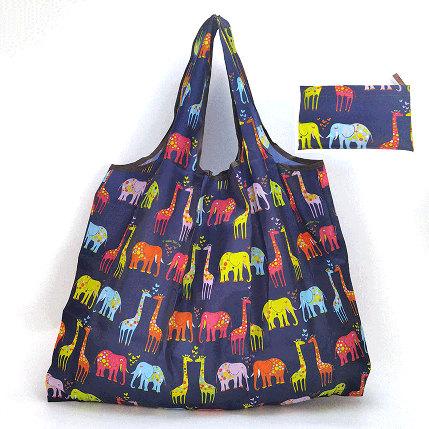 Customize Large Capacity Nylon Shopping Grocery Handbag Tote 16