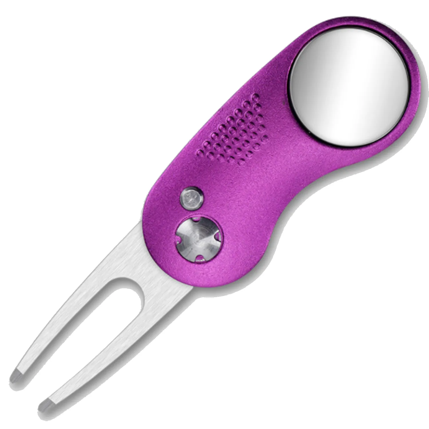 Golf Divot Repair Tool Foldable Stainless Steel Switchblade 7