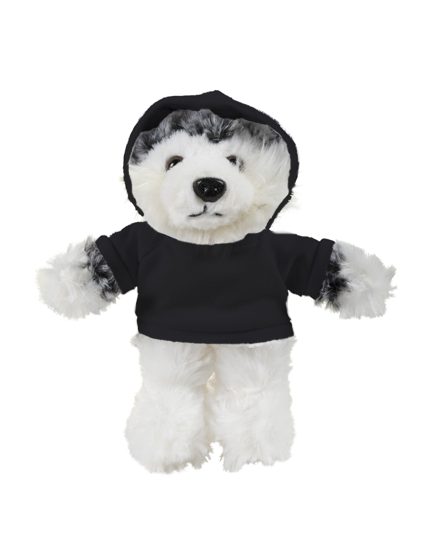soft plush Husky with hoodie 14