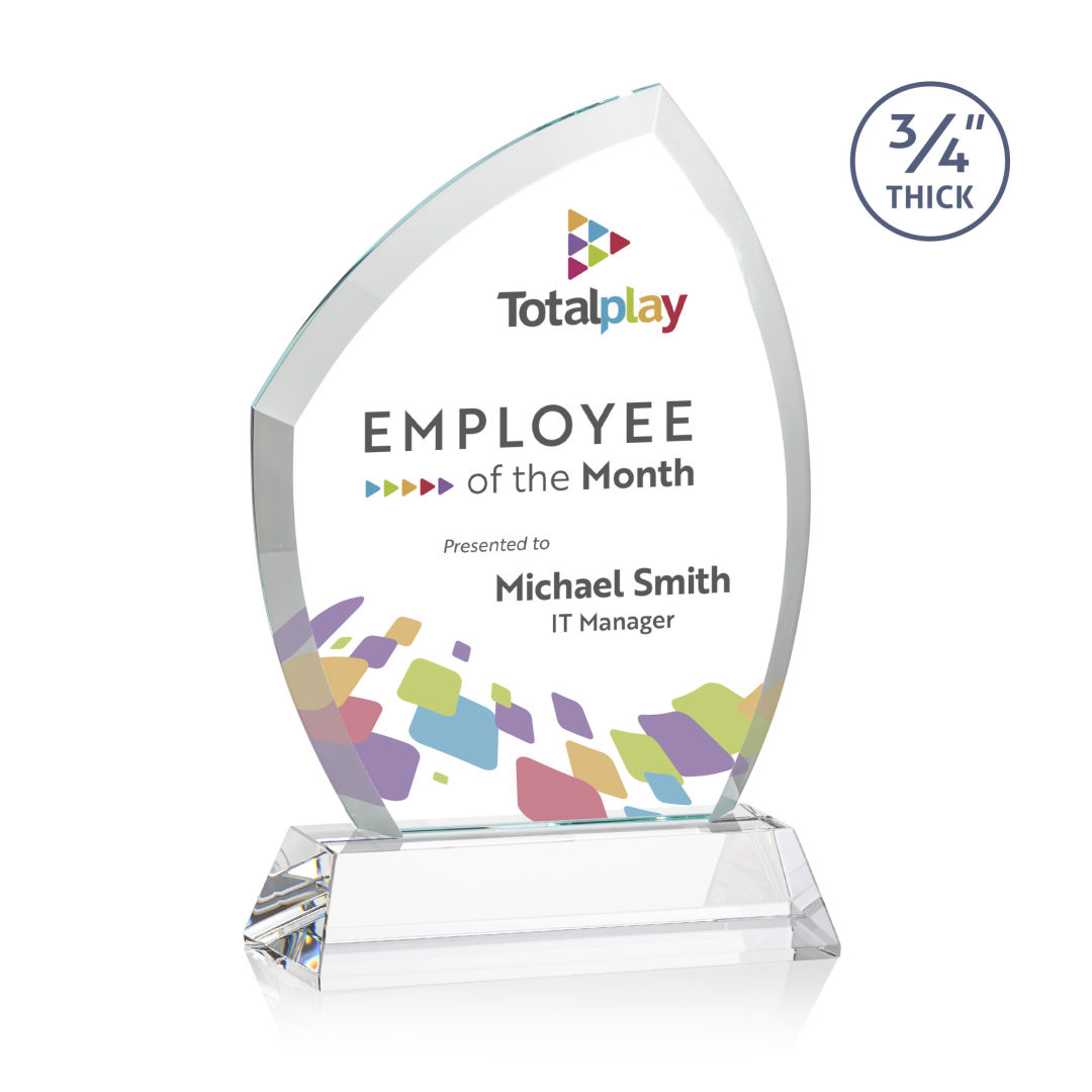 Daltry VividPrint™ Award on Newhaven Base - Clear 8