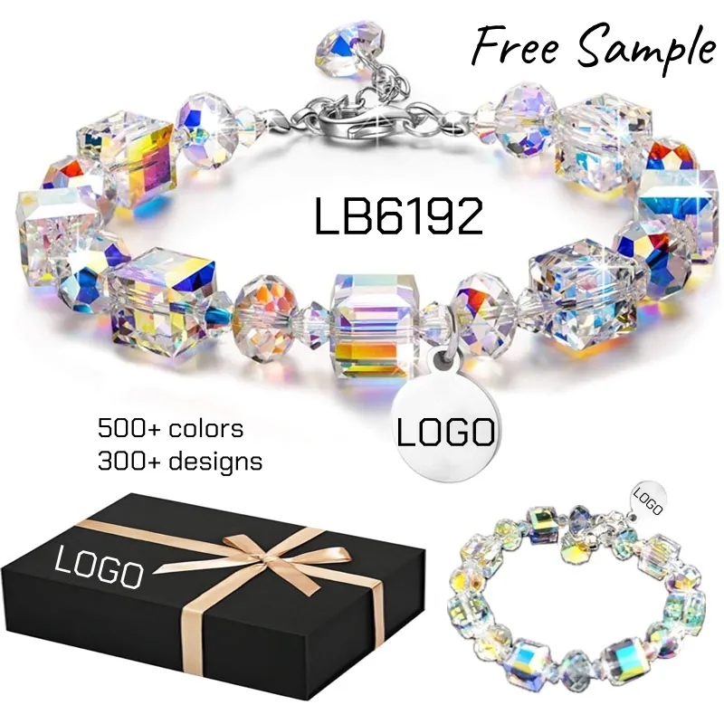 Multicolor Crystal Bracelet Stunning Jewelry Gift for Her 3