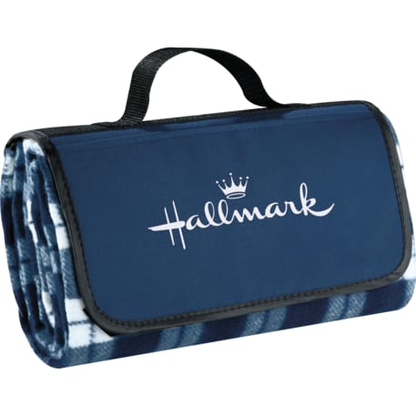 Padded Water-Resistant Fleece Picnic Blanket 3