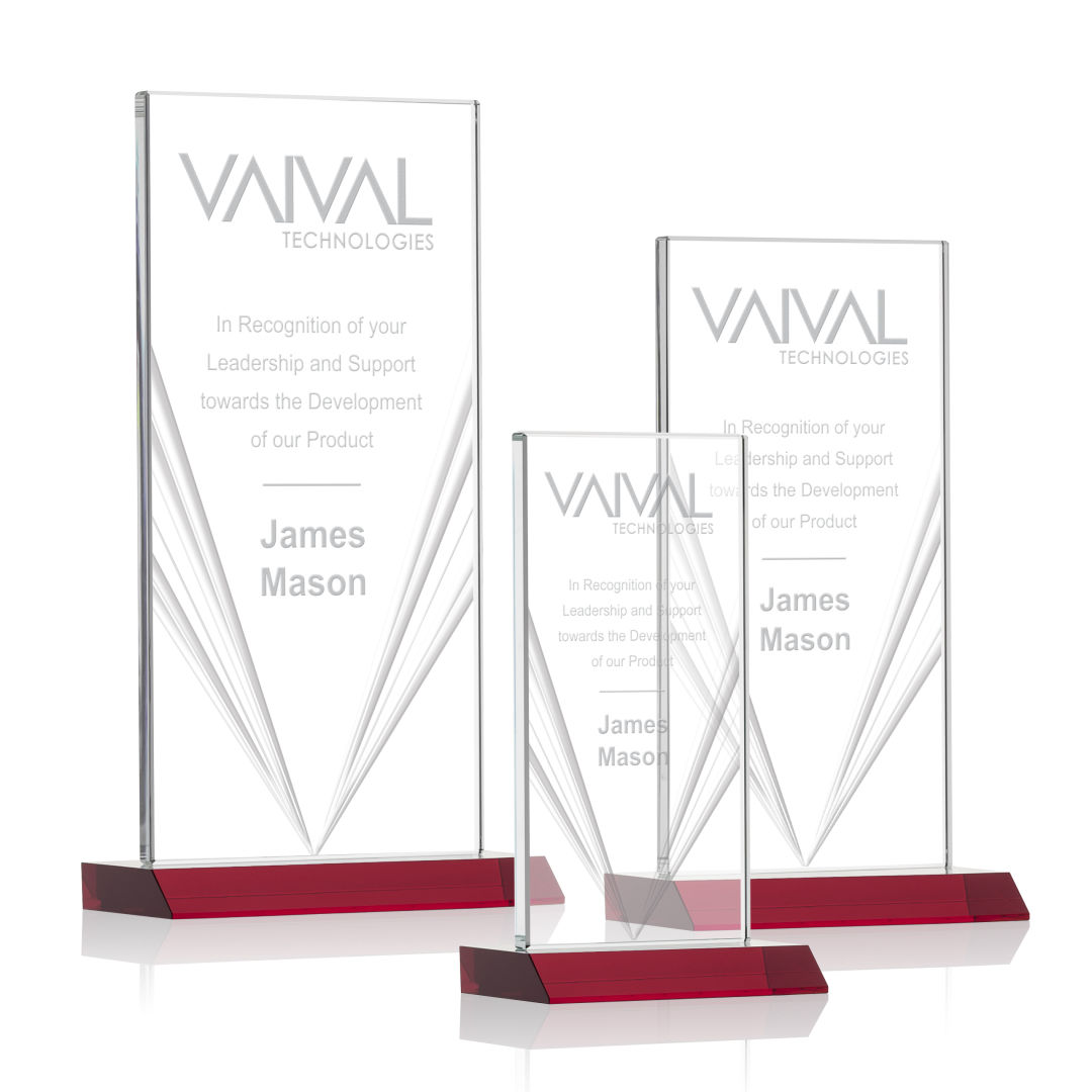 Seaford Liquid Crystal™ Award - Red 9