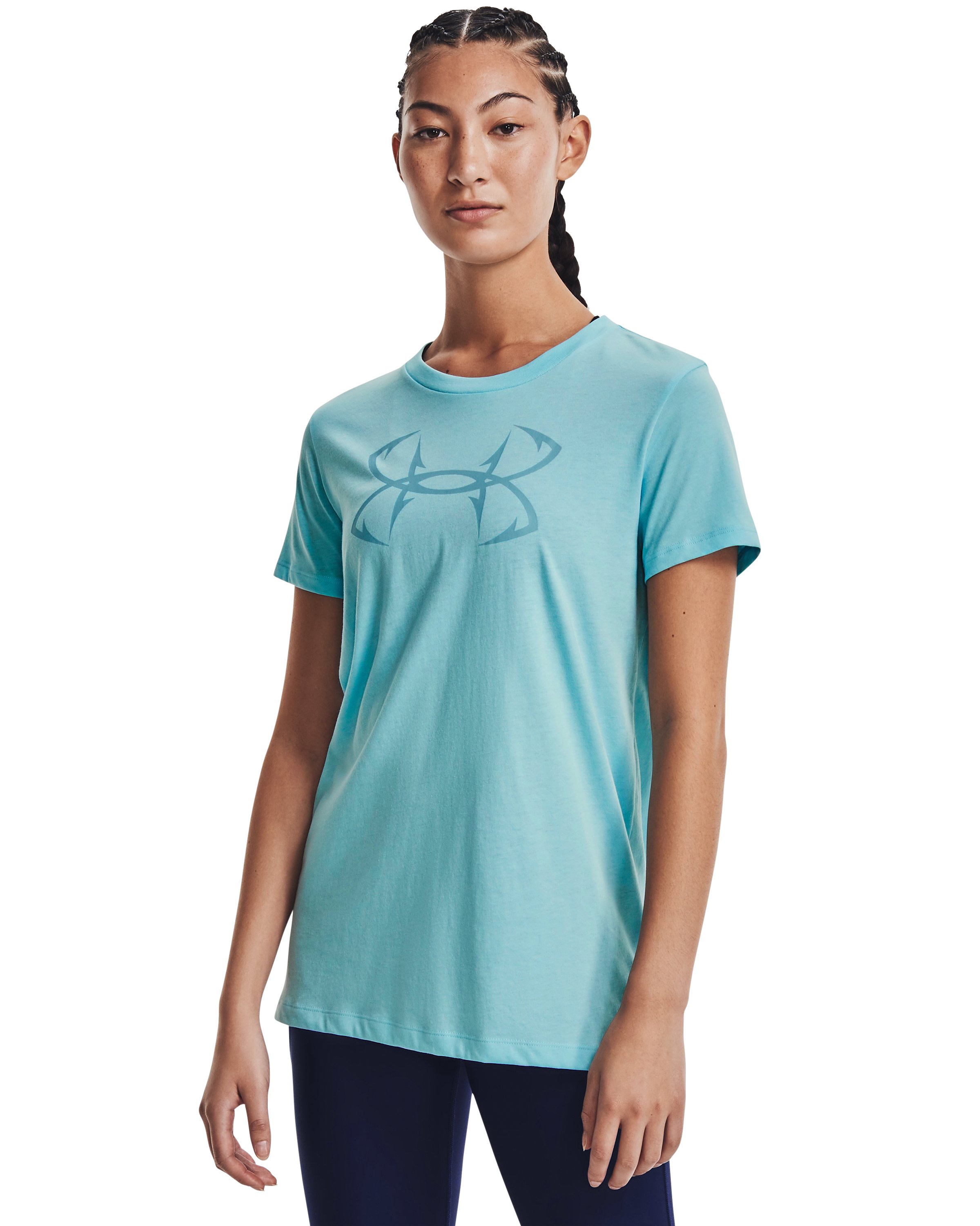 Women's UA Fish Hook Logo T-Shirt 4