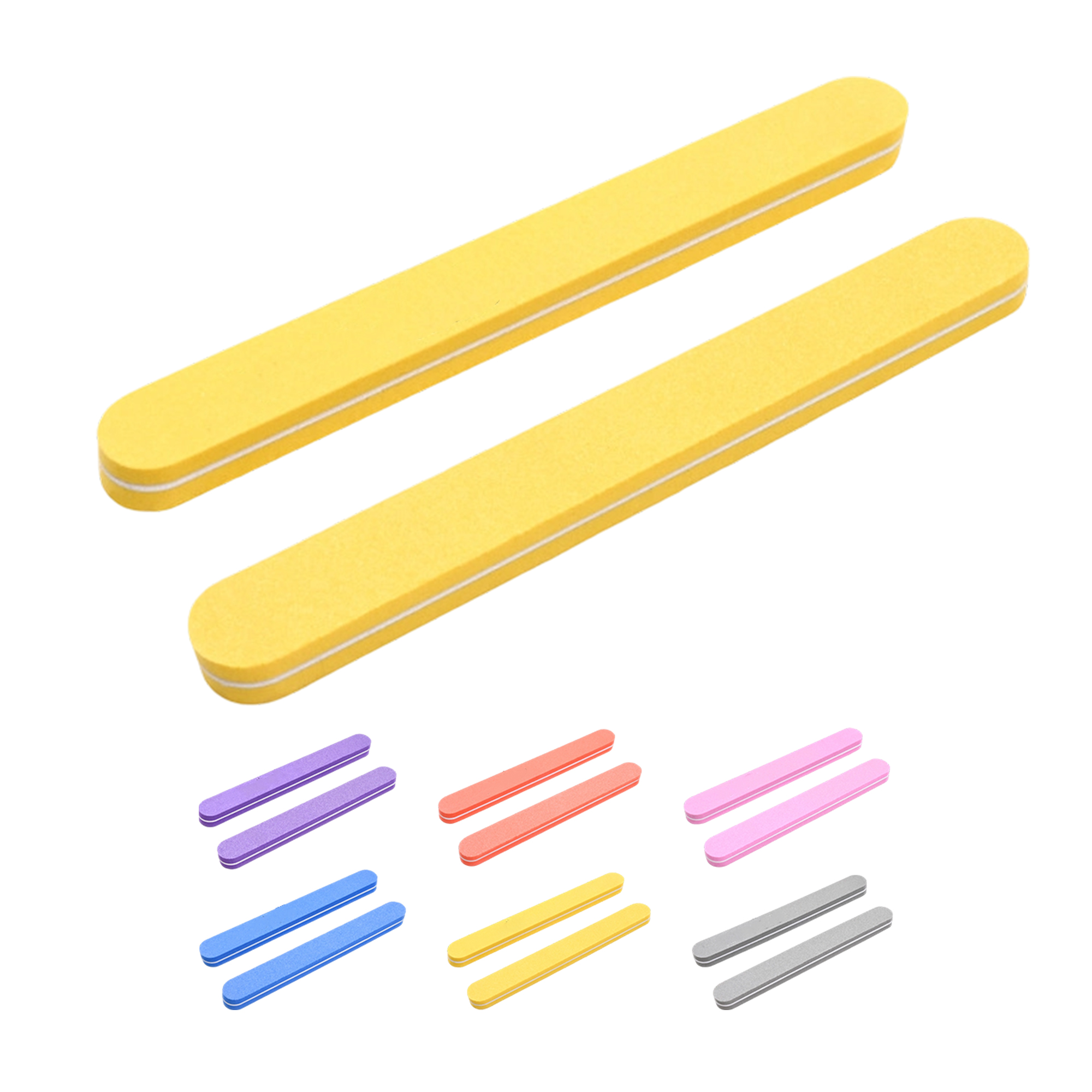 EVA Emery Board Nail File With Portable Slim Design 8