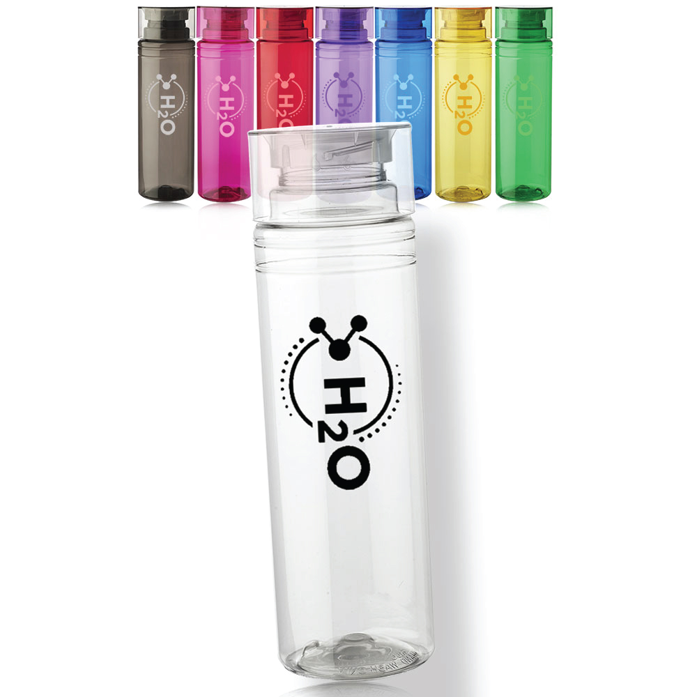 30 oz. Plastic Water Bottle with Screw On Cap 6