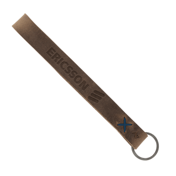 Hayward Leather Wrist Keychain with Metal Split-Ring 10