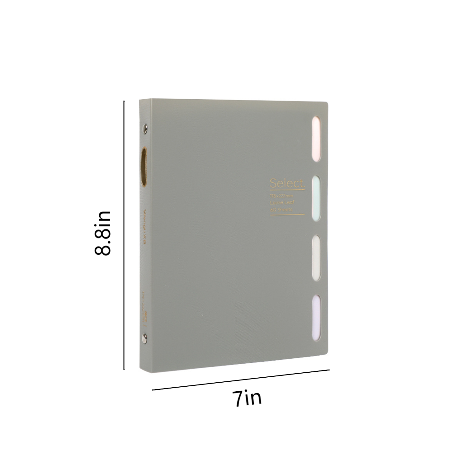 B5 Size 26-Hole Loose-Leaf Binder 2