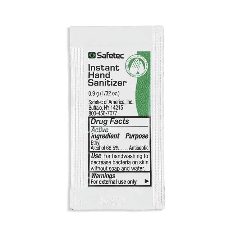 Bixby Plus San" 13 Piece Mask & Sanitizing Safety Kit inserted into Zipper Pack 1