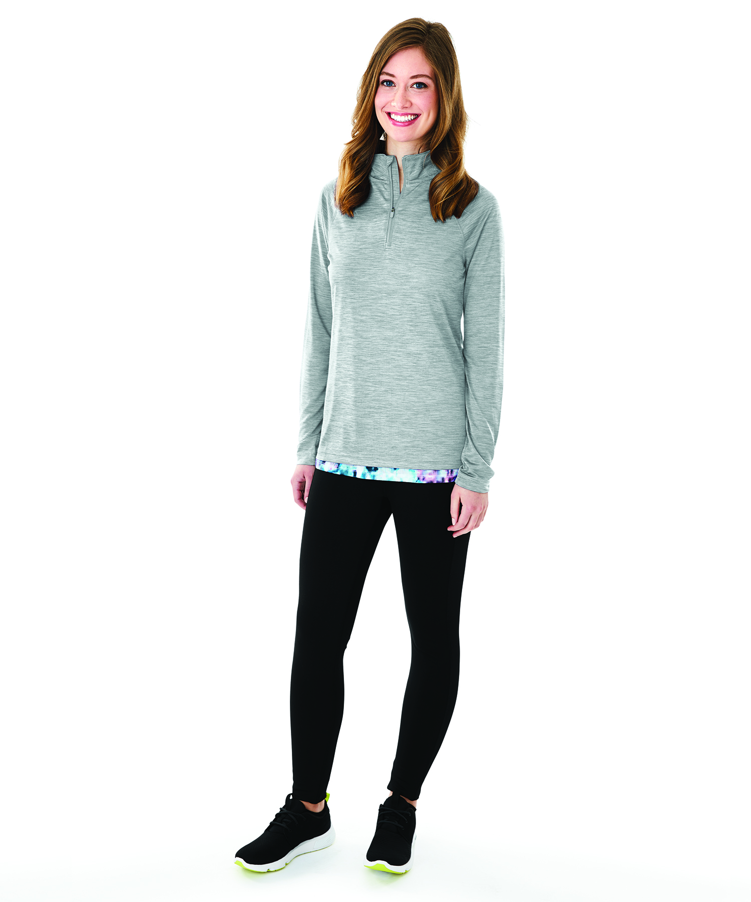 Women's Space Dye Performance Pullover 39