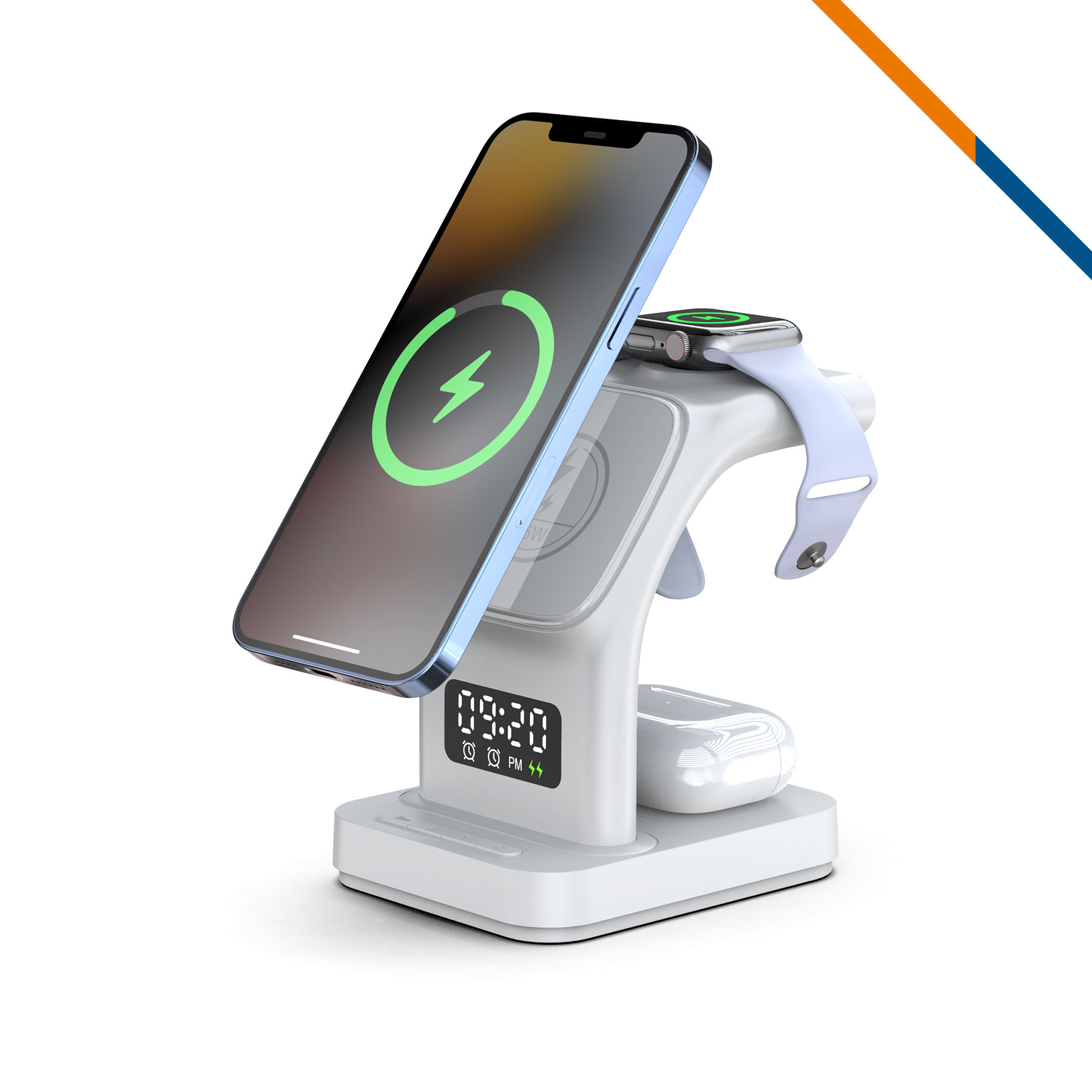 Trevix 6in1 Desktop Wireless Charger 2