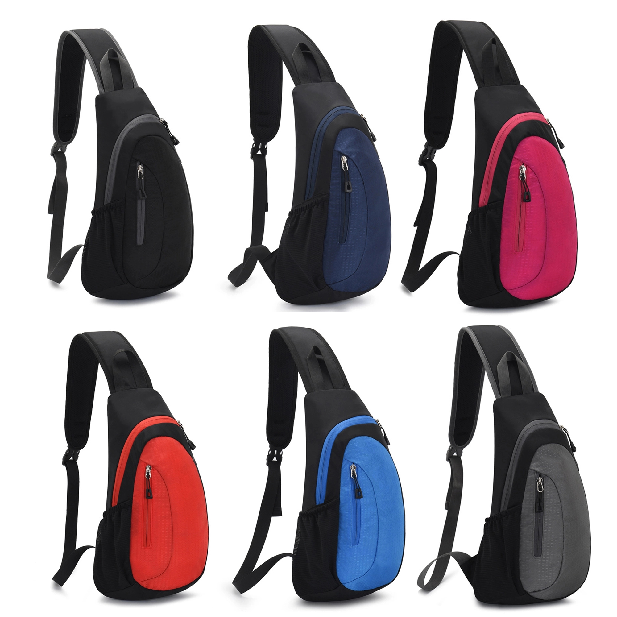Nylon Chest Crossbody Backpack 4