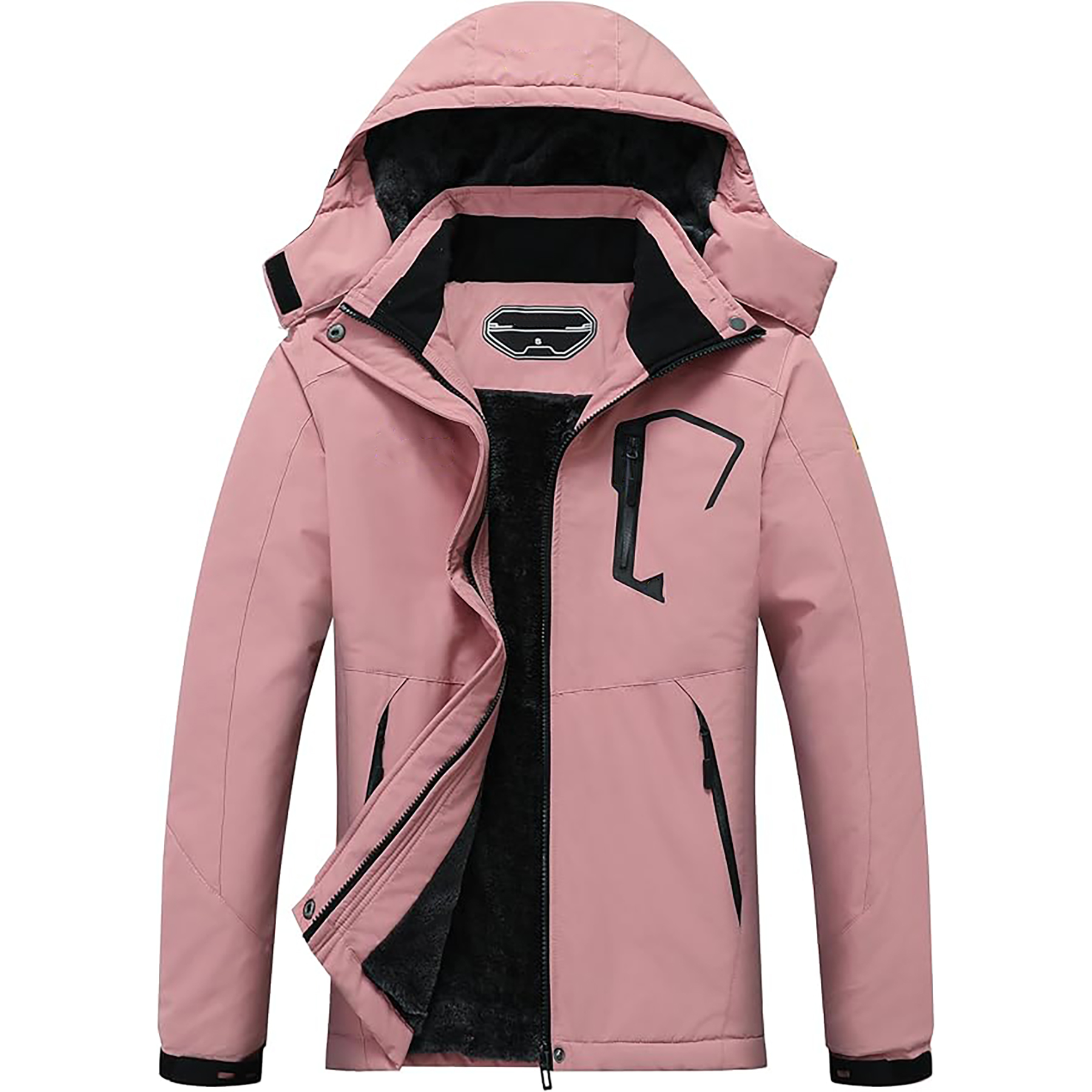 Waterproof Hooded Ski Jacket 8