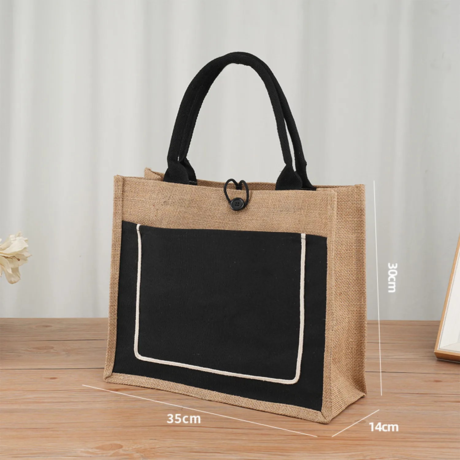 Canvas Tote Bag, custom tote bag with logo imprint 1