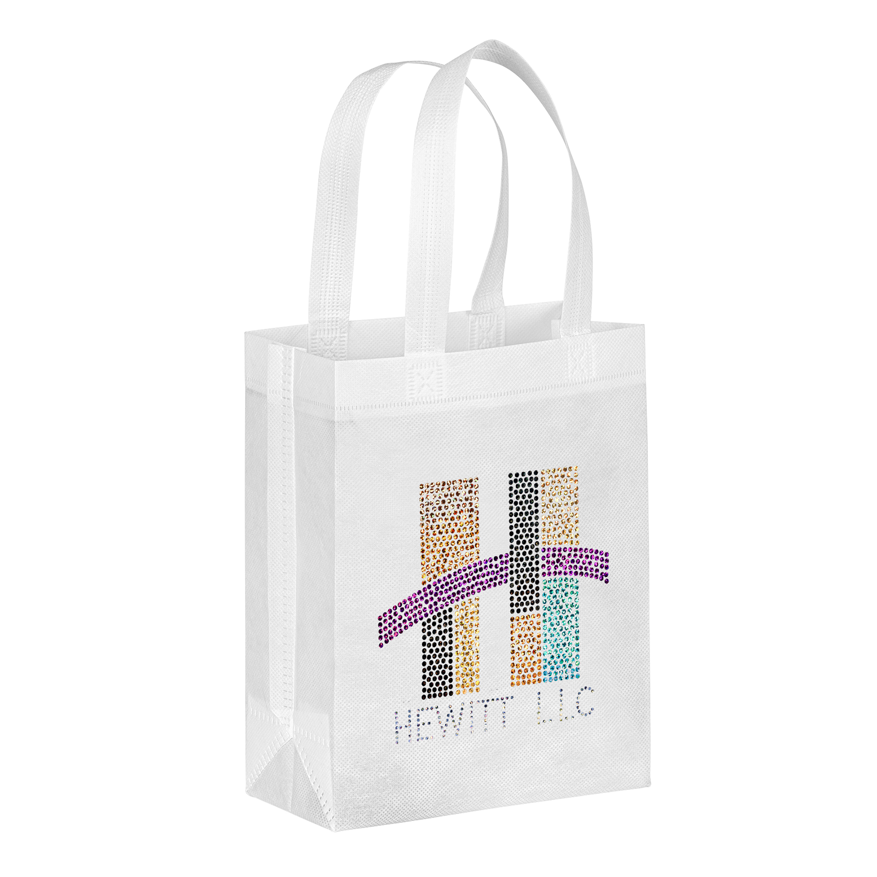Lake™- R-PET Non-Woven Totes - Sparkle 7