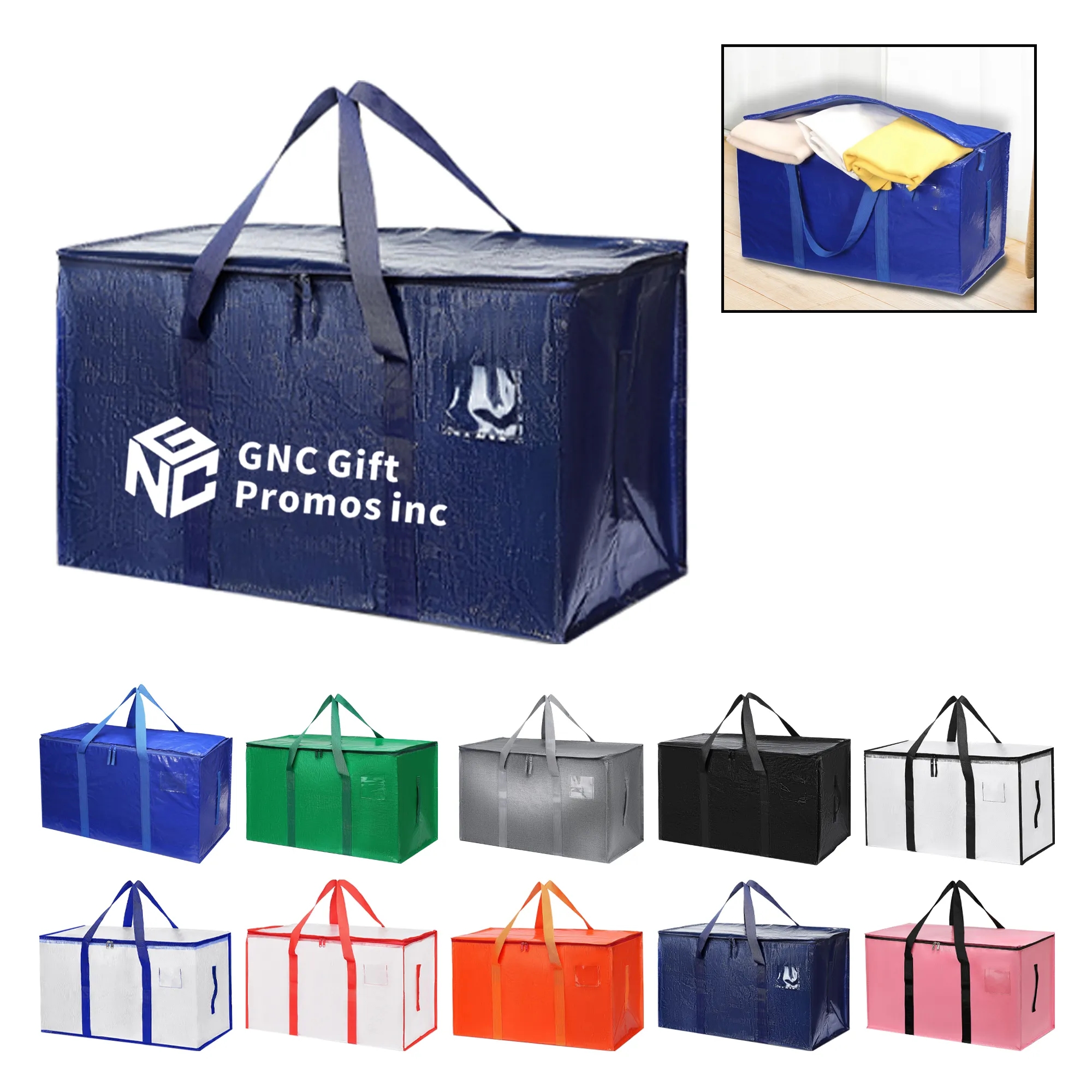 Packing Moving Thick Woven Travel Outdoor Luggage Bags 8