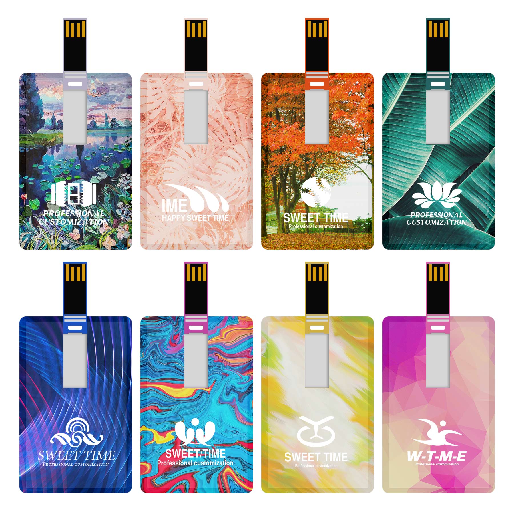 4GB Credit Card Flash Drive 1