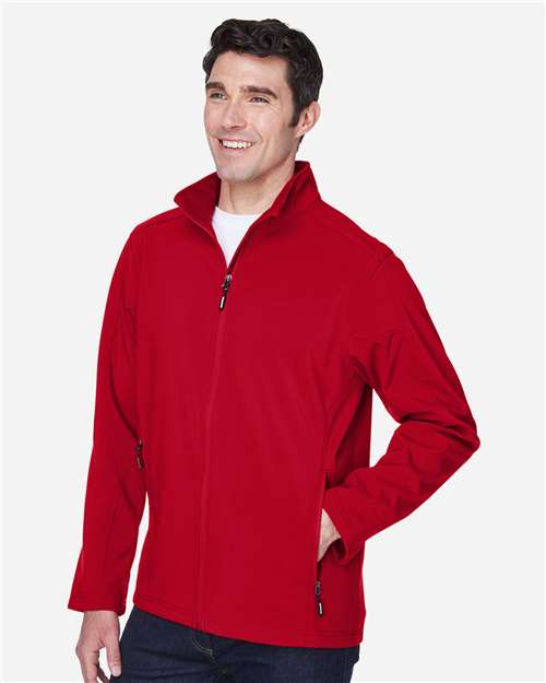 Men's Cruise Two-Layer Fleece Bonded Soft Shell Jacket - 88184 31