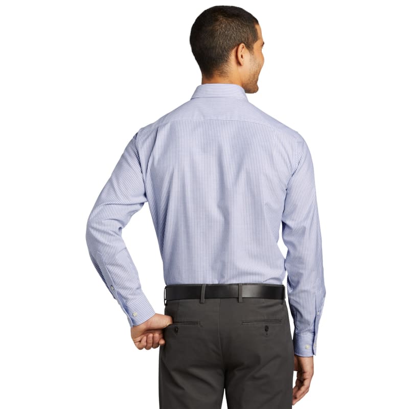 Port Authority SuperPro Oxford Stripe Shirt. 11