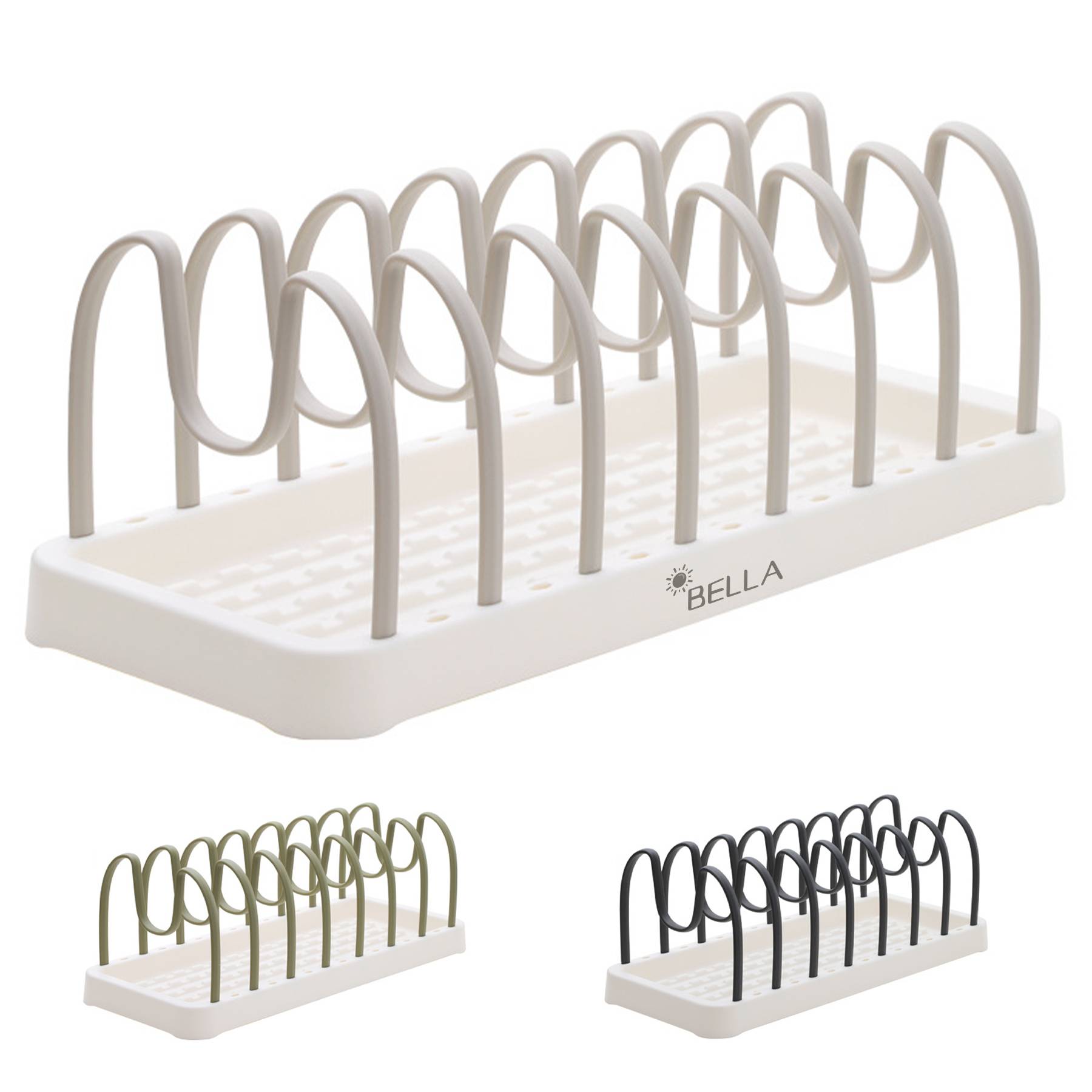 Plastic Detachable dish storage rack 8