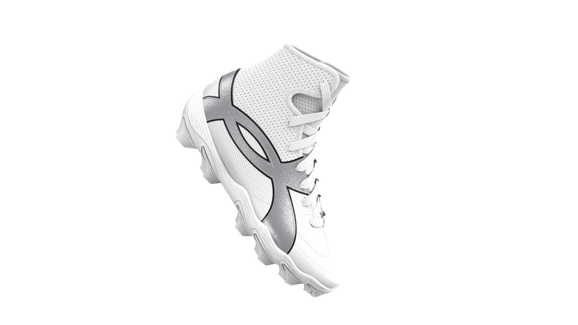 UA Highlight RM Jr. Kids' Football Cleats 2