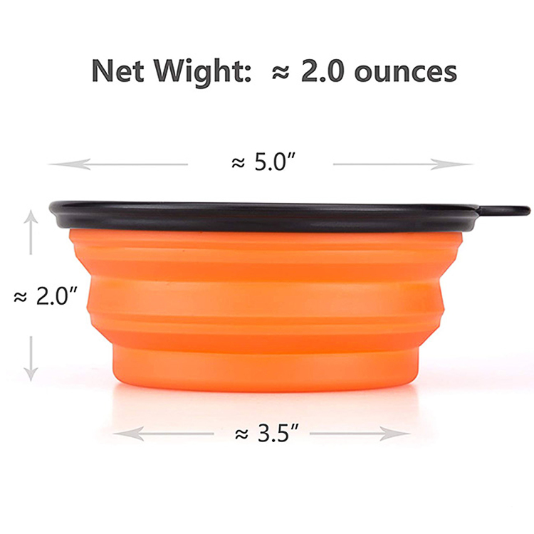 Foldable Silicon Pet Bowl 5