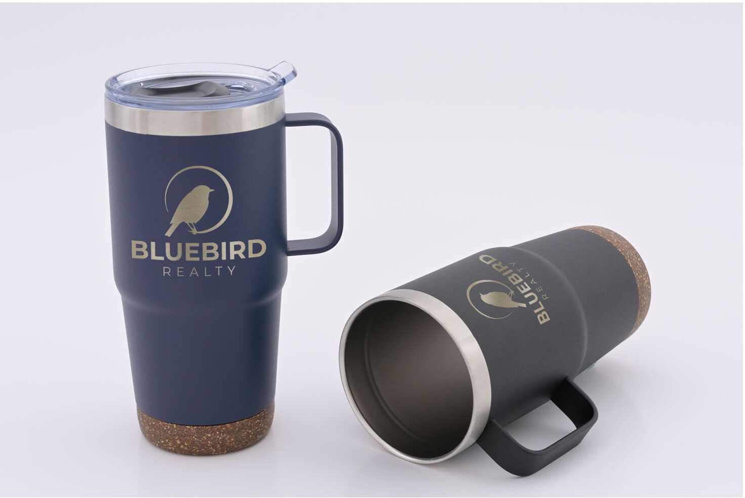 SARATOGA POWDER CORK BOTTOM MUG 24 OZ 15