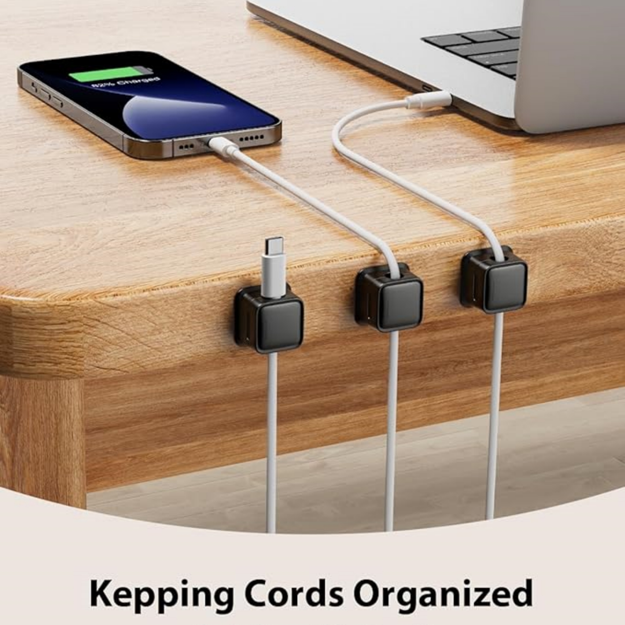 Magnetic Cord Organizer Holder 2