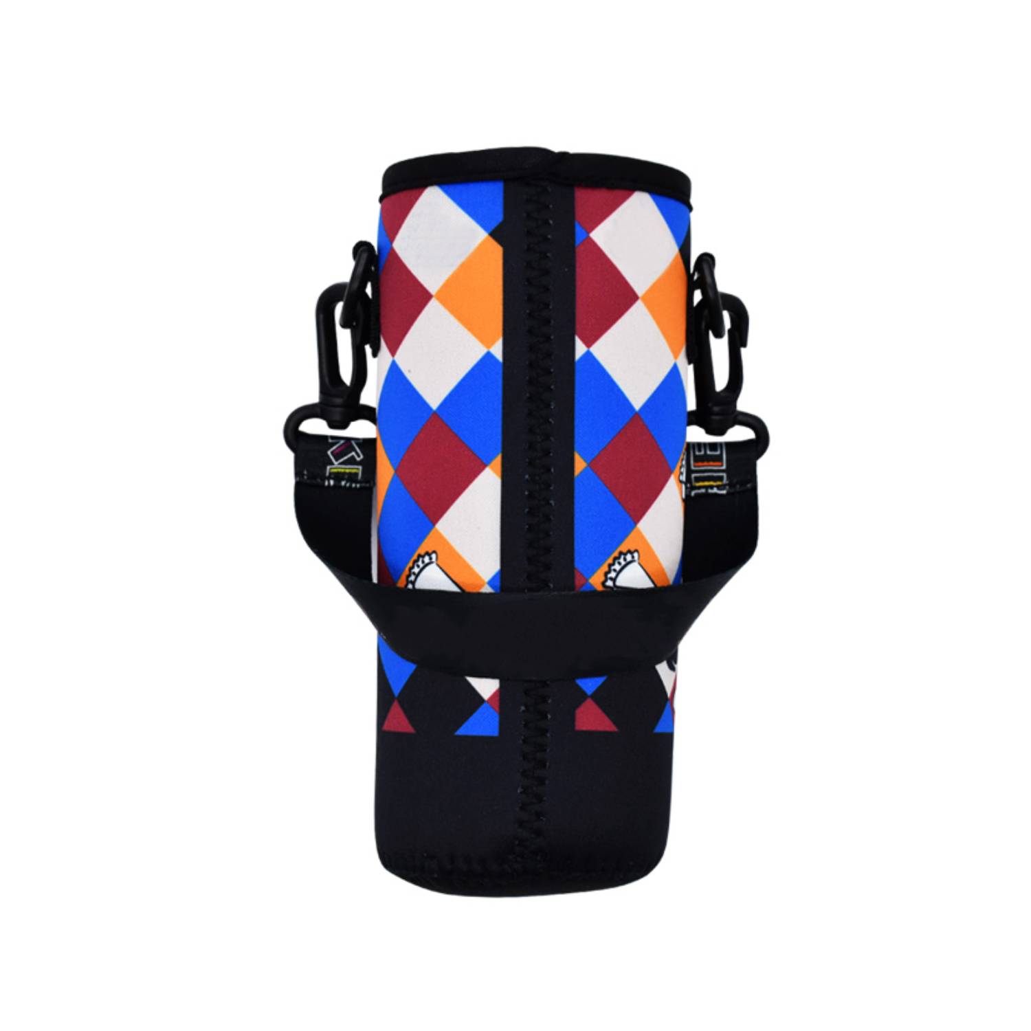 Neoprene Bottle Sleeve with Handle, 16.9 oz., custom koozie with logo imprint 3