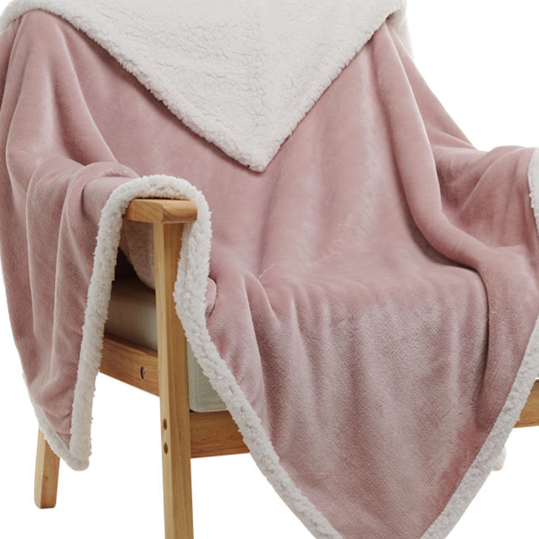 Plush Sherpa Fleece Throw Soft & Cozy Reversible Blanket 6