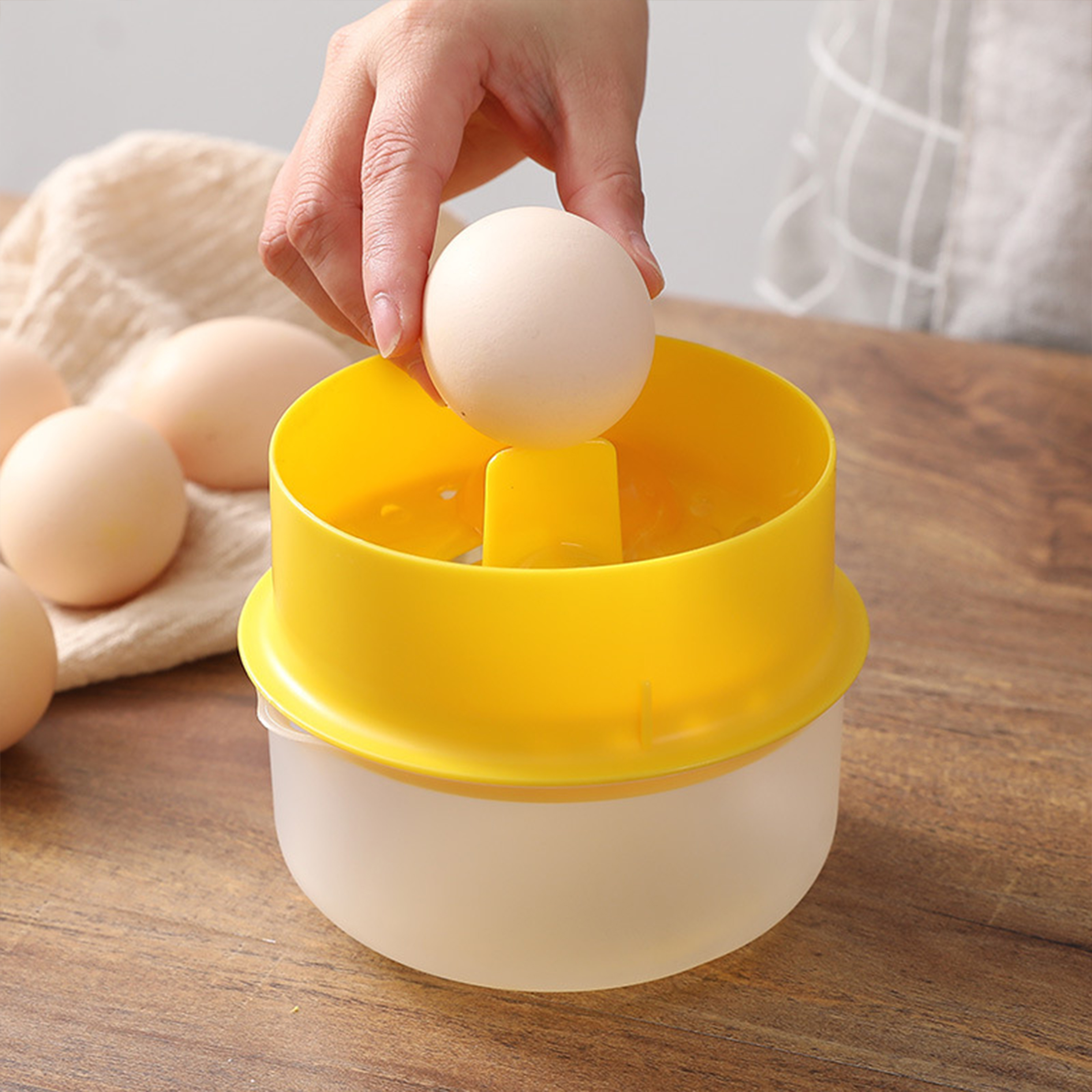 Plastic Kitchen Baking Egg White Separator 4