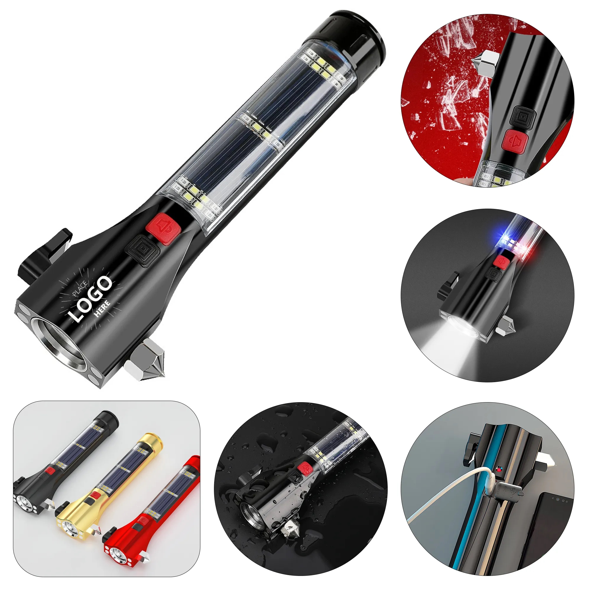Multifunctional Solar Flashlight 2