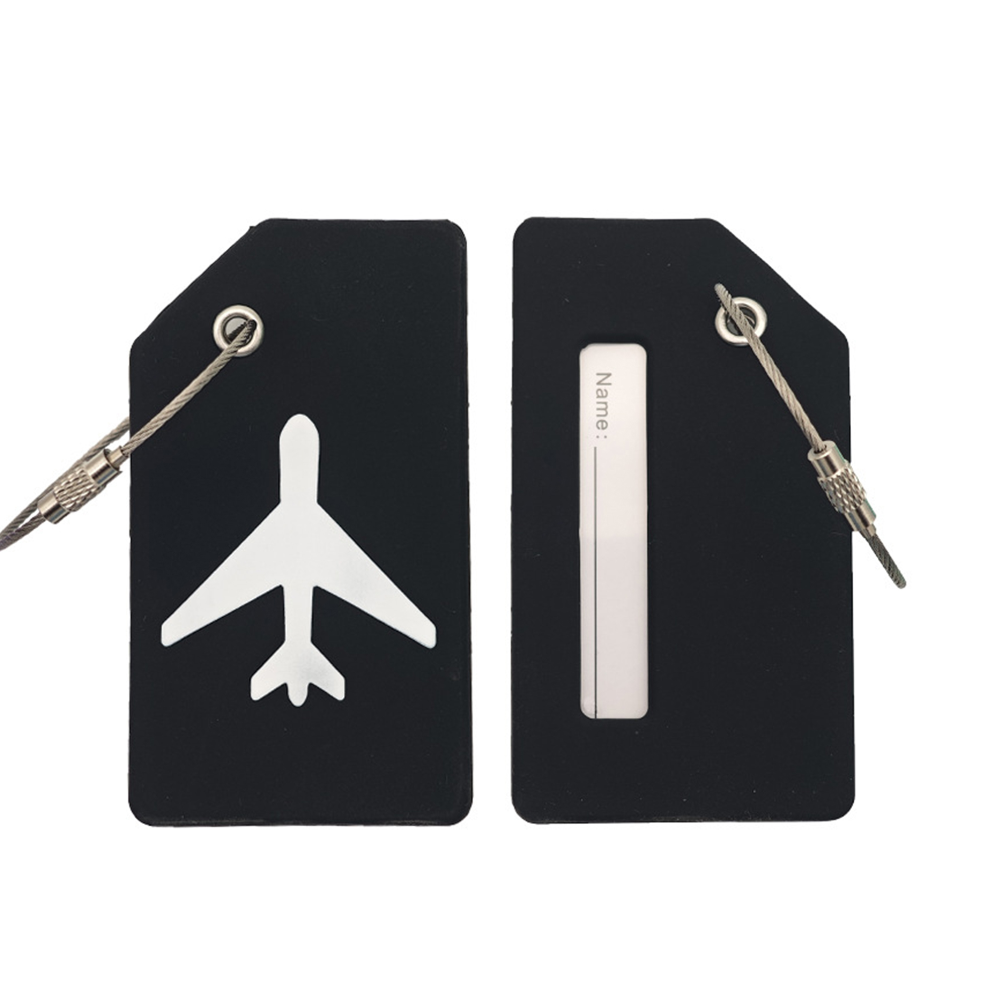 Silicone Travel Name Label With Steel Loop 9
