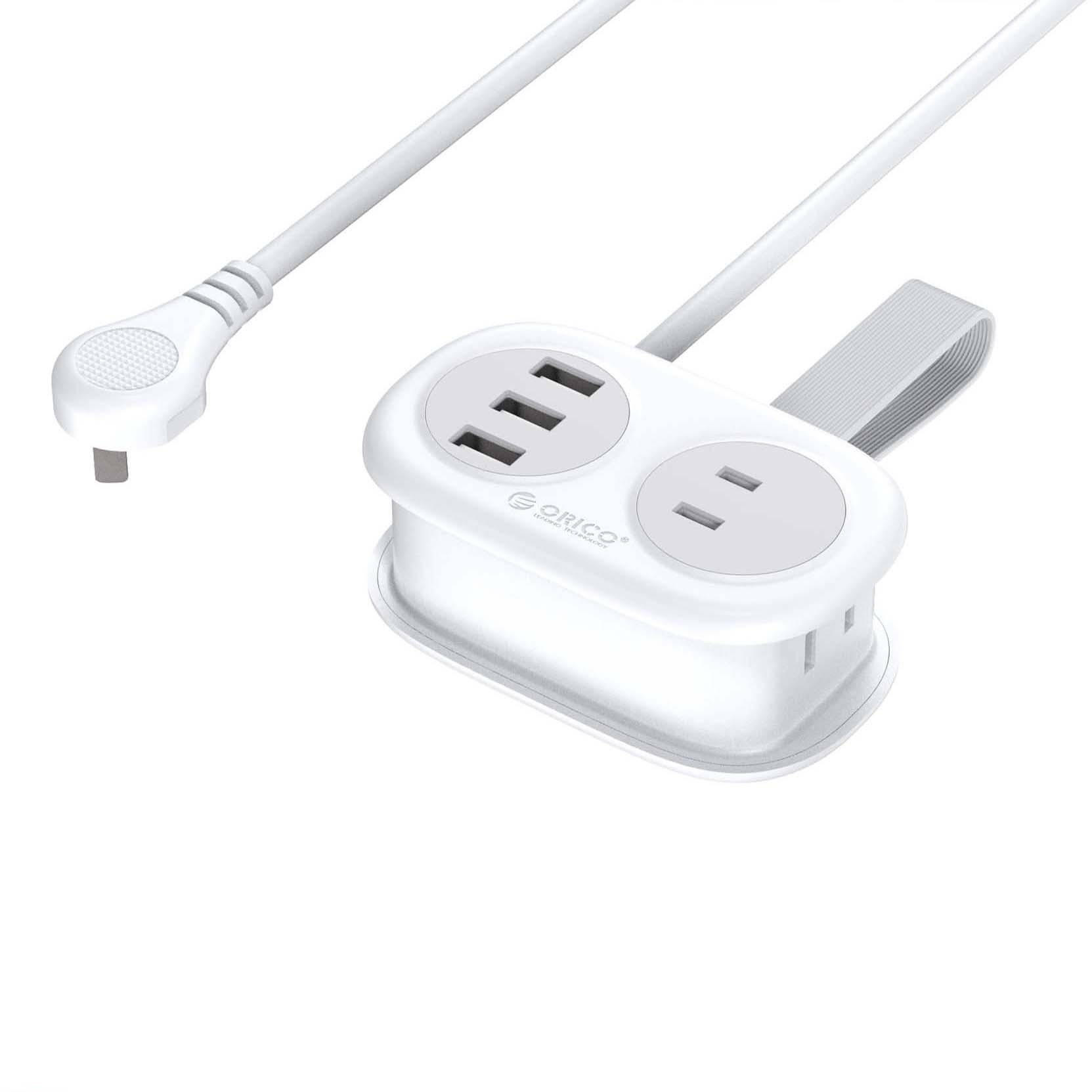 USB Portable and Stowable Travel Power Strip 2