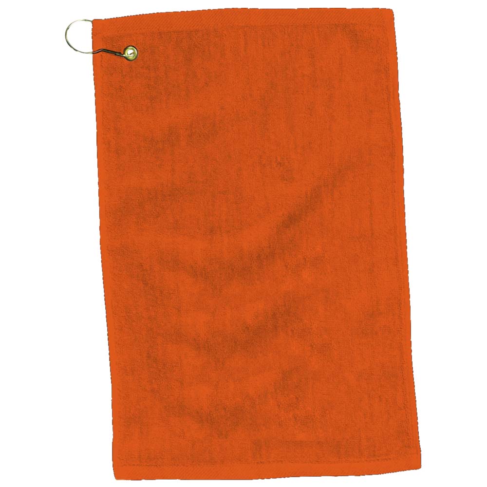 Turkish Hemmed Colored Golf Towel 12"x17" 12