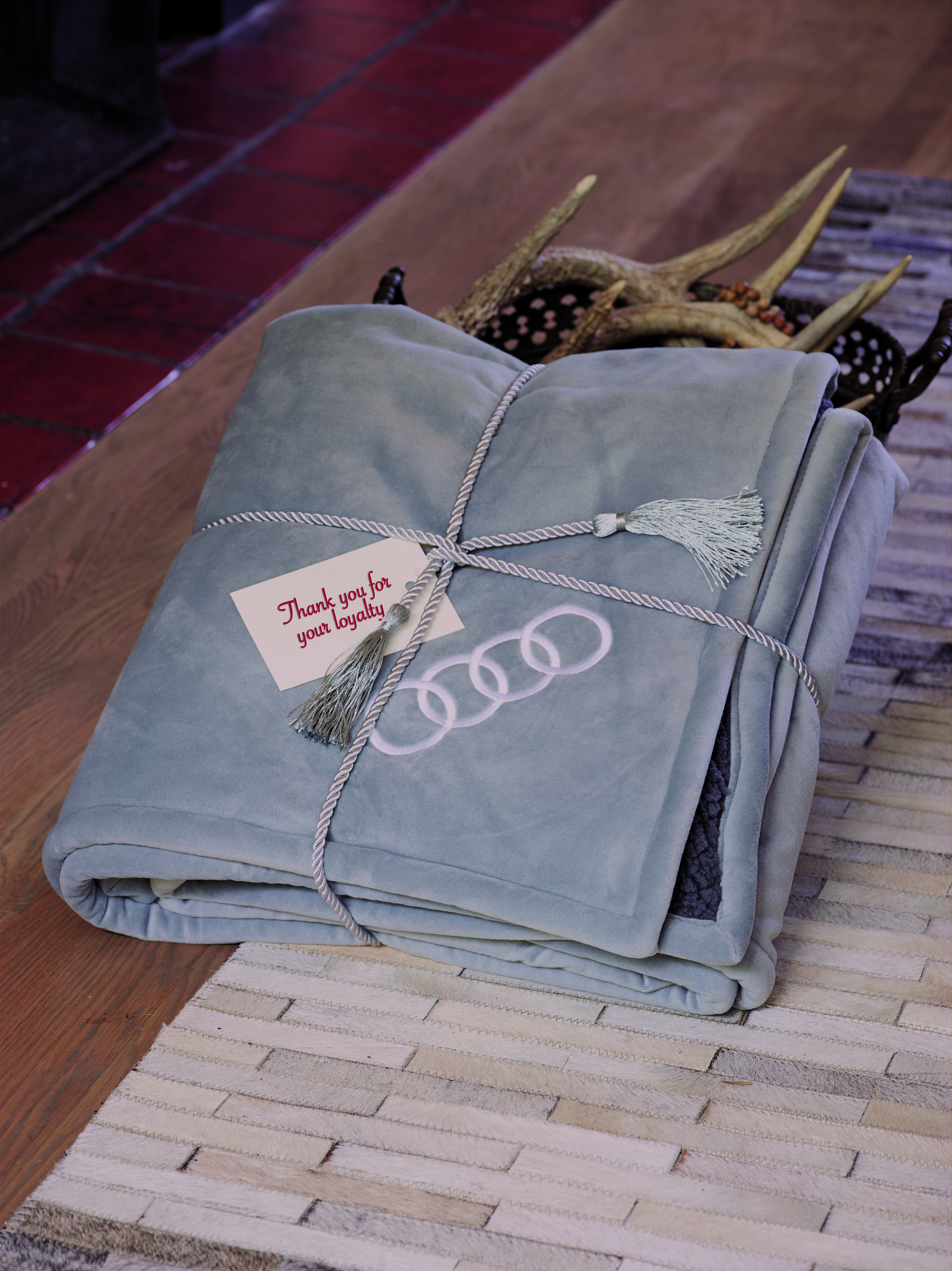 Cobblestone Mills Braided Tassel and Gift Tag