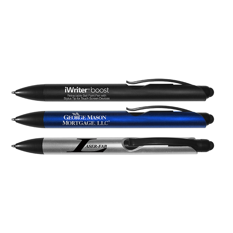 iWriter Boost - Stylus & Retractable Ball Point Pen