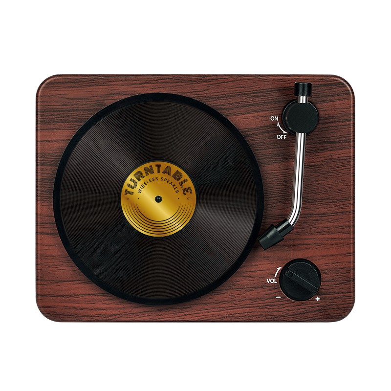 Turntable Wireless Speaker with Custom Record Envelope 2