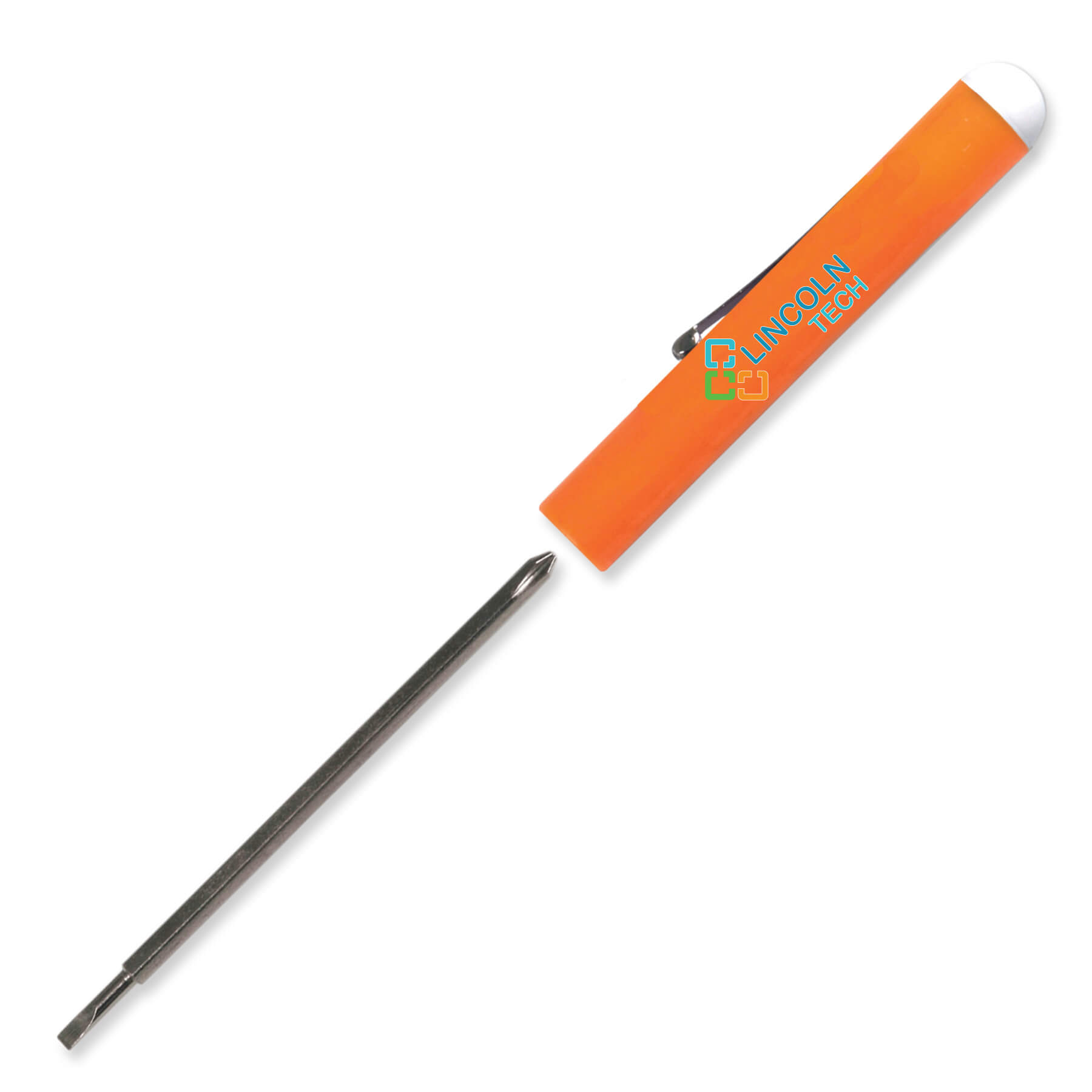 Pocket Screwdriver Reversible Tech Blade + Button Top 7