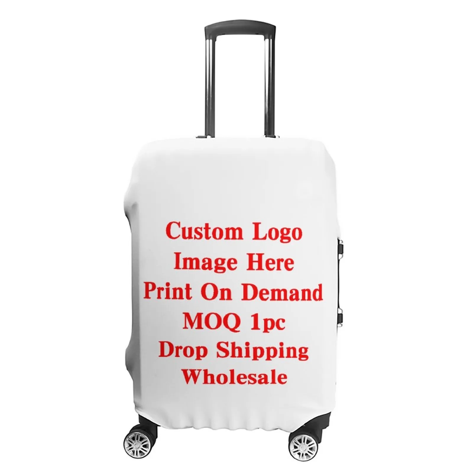 Wholesale Custom Luggage Covers with Logo Bulk Order for Corporate Travel Gifts 8