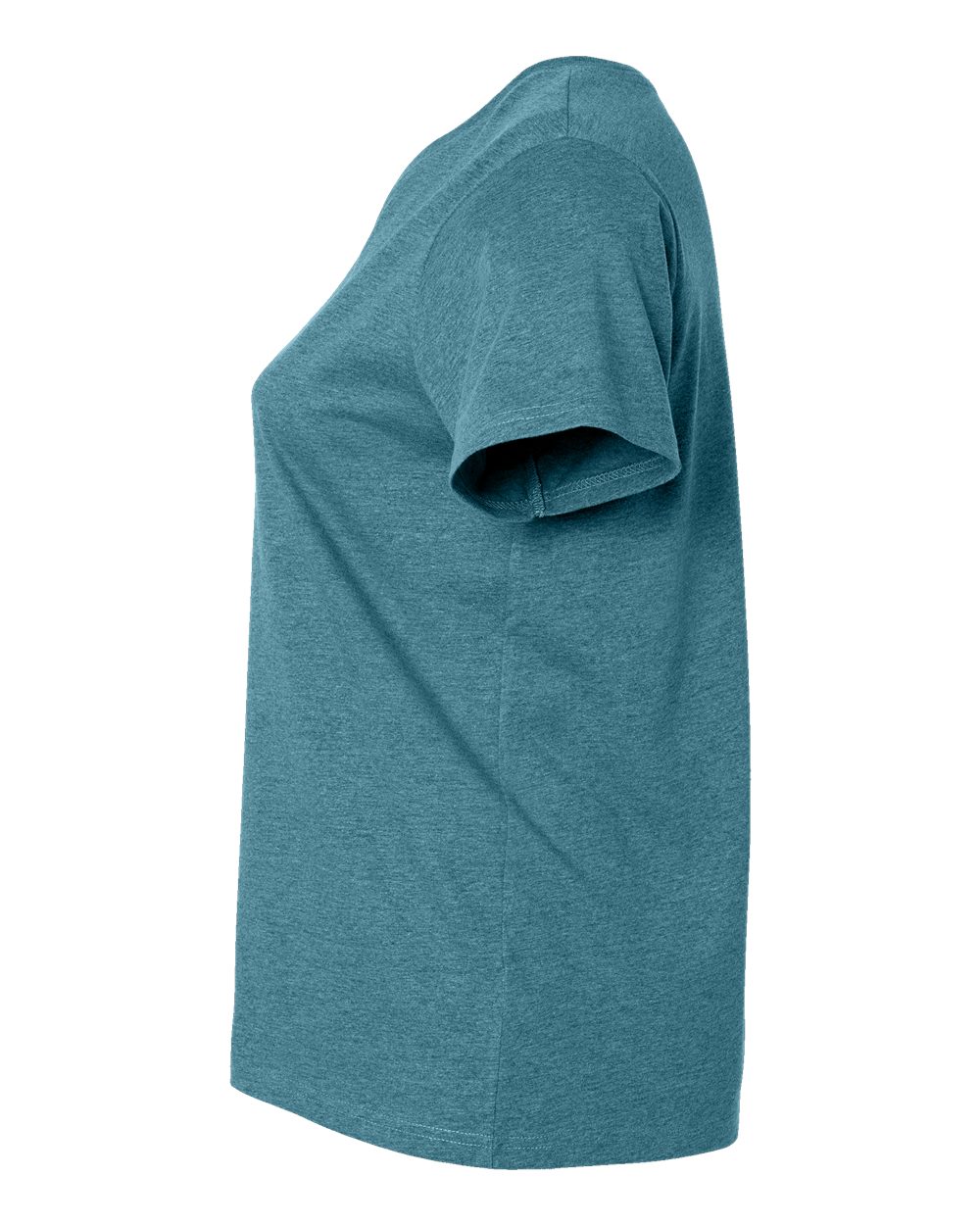 Women's Curvy Collection Fine Jersey V-Neck Tee - 3817 17