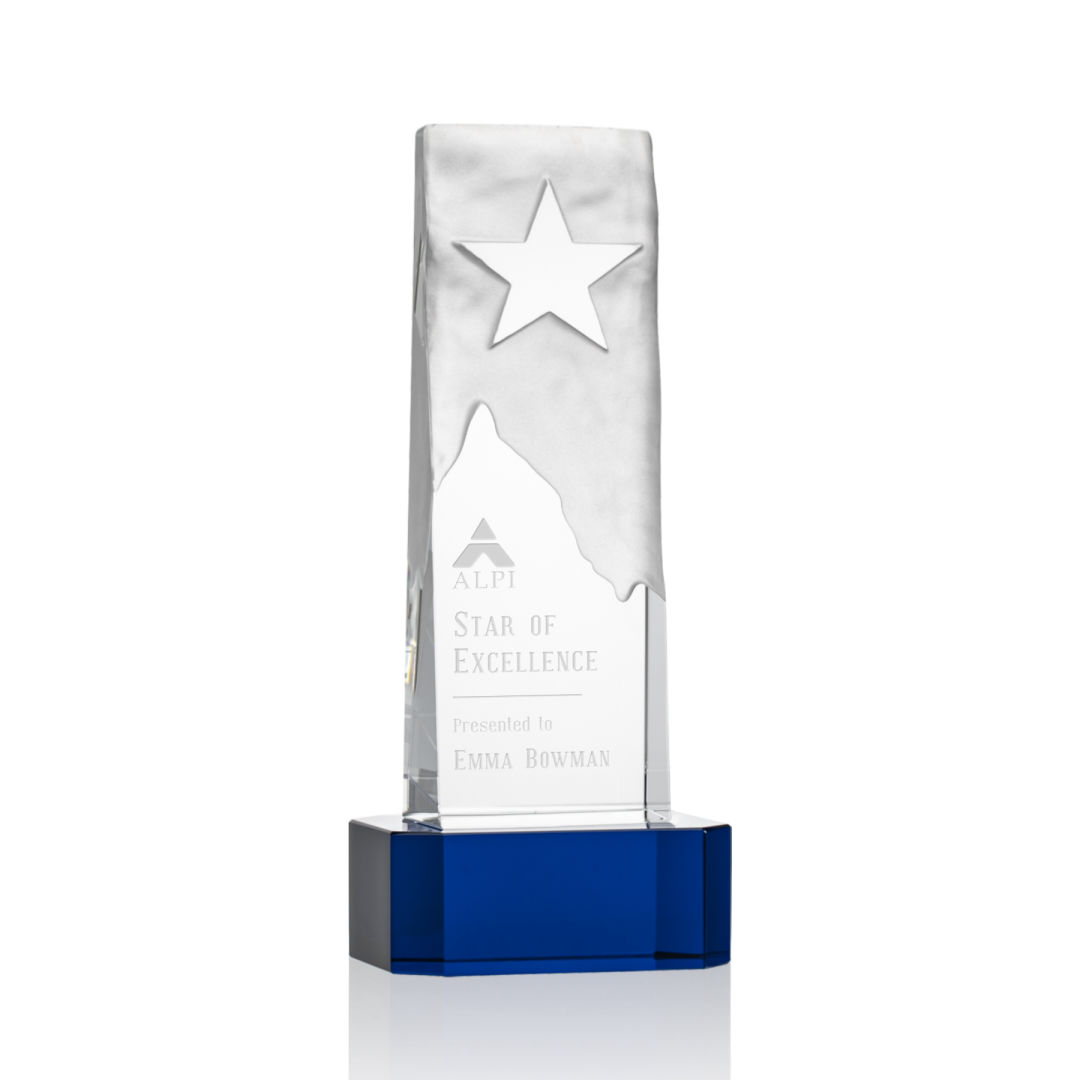 Stapleton Star Award on Base - Blue 4