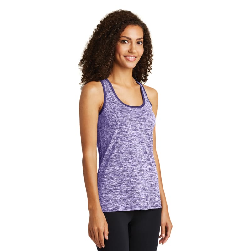 Sport-Tek Women's PosiCharge Electric Heather Racerback Tank. 42