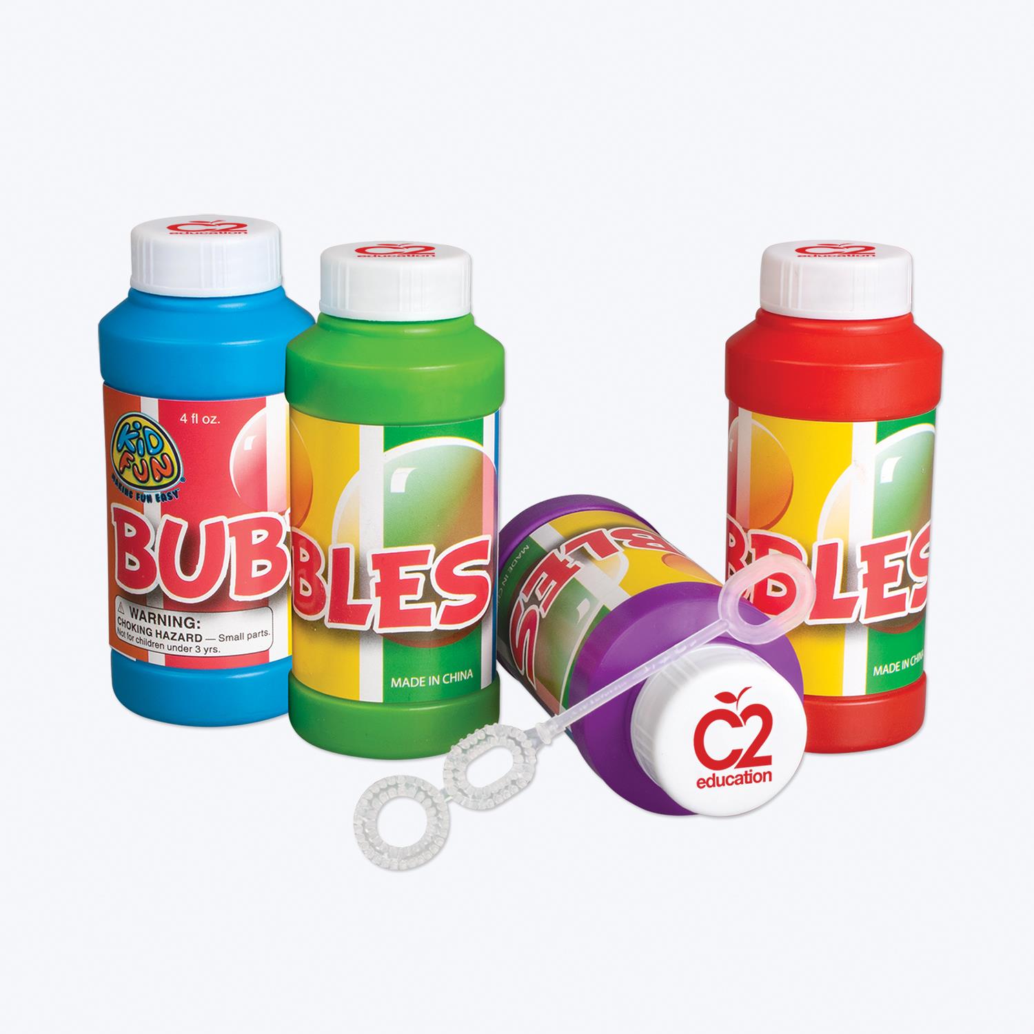 Assorted Colors 4 Oz. Bubbles 2