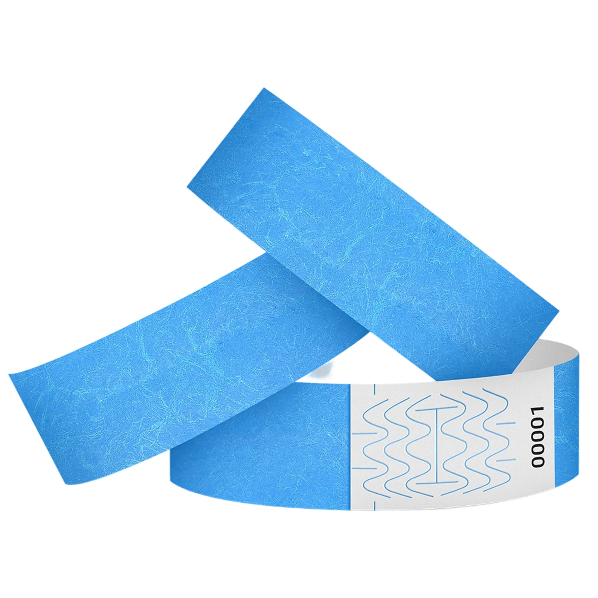 Disposable Waterproof Wristband with Anti-Tamper Code 20