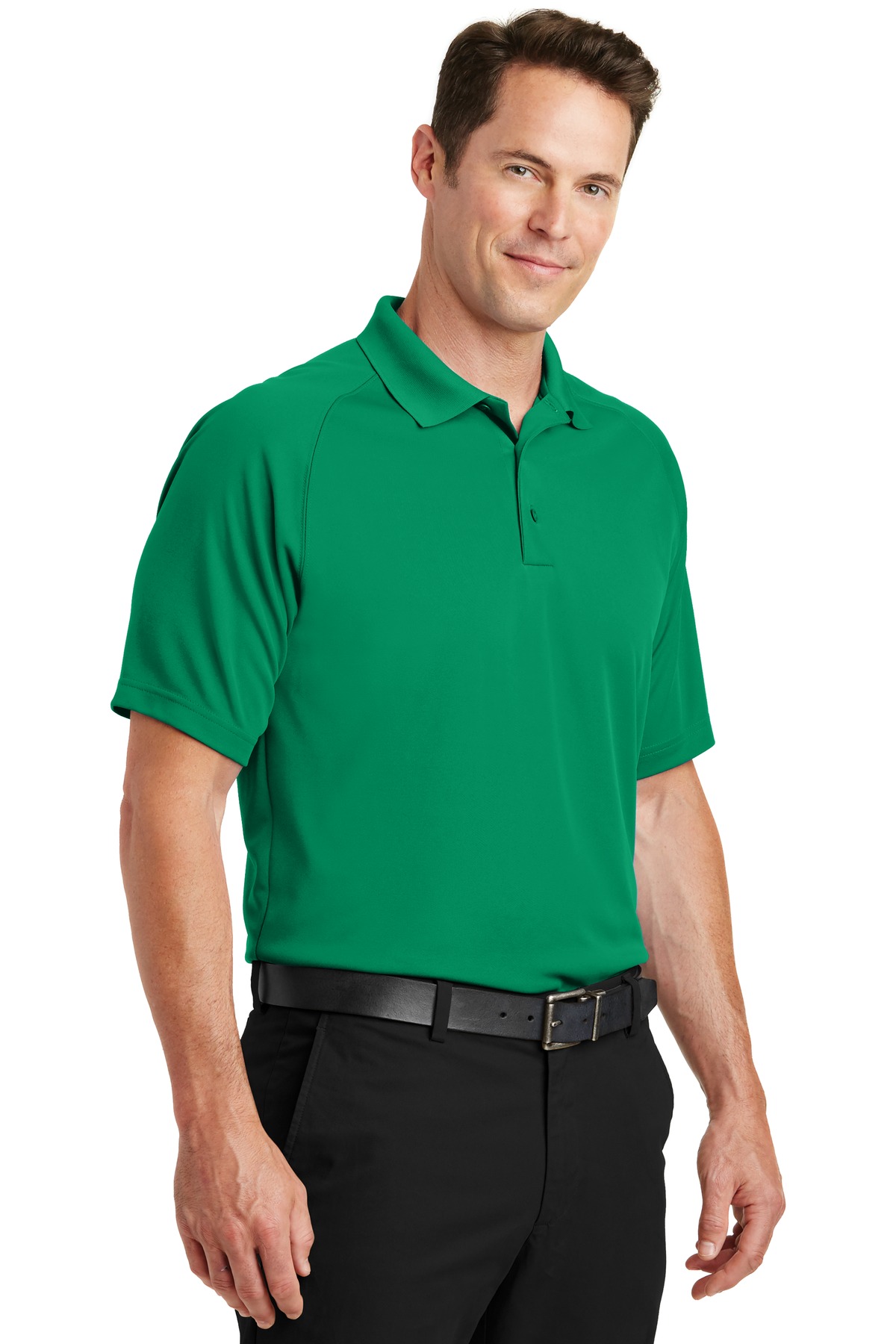 Sport-Tek Dry Zone Raglan Polo. T475 16