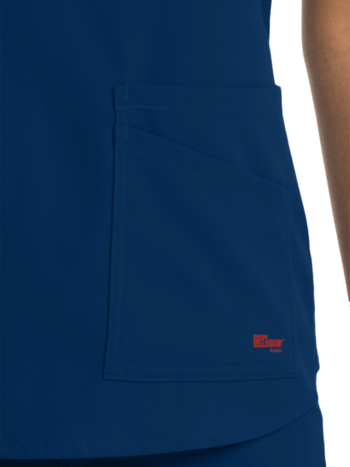 Grey's Anatomy Spandex Stretch - Women's Four-Pocket V-Neck Emma Scrub Top 4