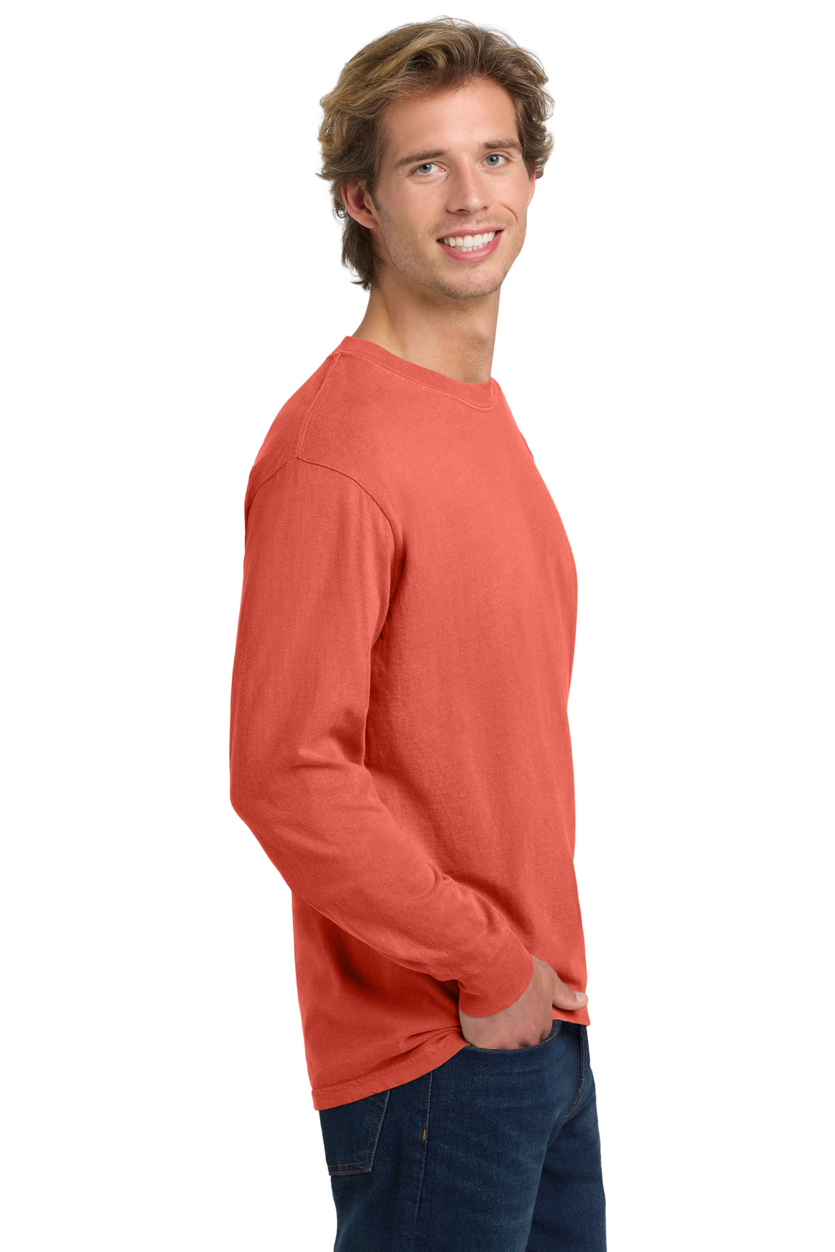 COMFORT COLORS Heavyweight Ring Spun Long Sleeve Tee. 6014 123