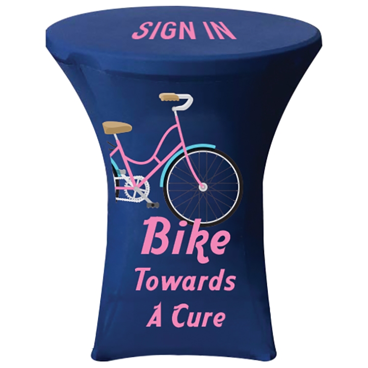 23.6" x 29.1" Round Stretch Table Cover 4